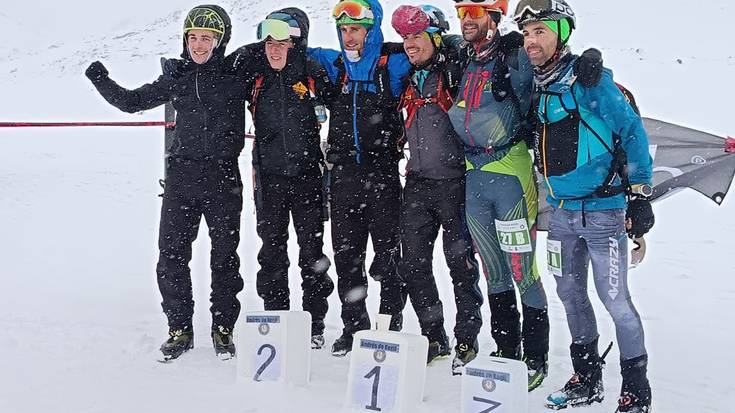 Andres Regil mendiko eskiko zeharkaldia eta Binakako Euskal Herriko Txapelketa irabazi ditu Julen Errandoneak