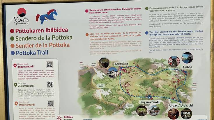 Pottokaren Ibilbidean zenbait hobekuntza egiten ari dira