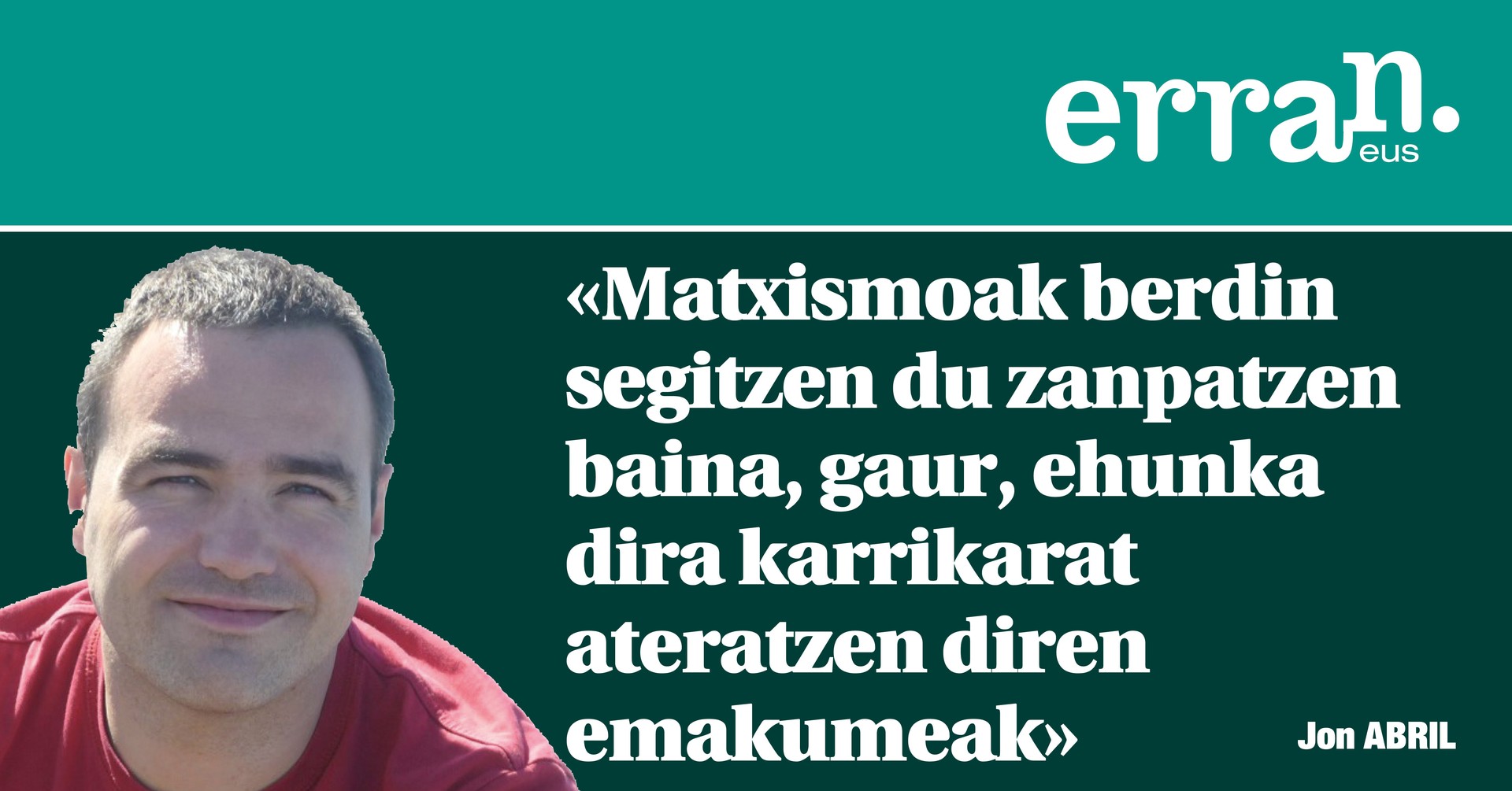 Zerbait aldatu da