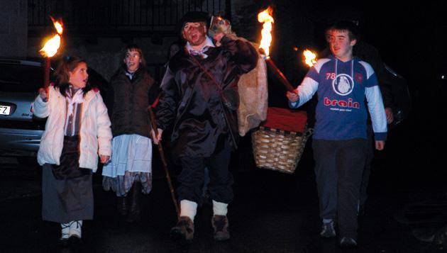 Aurten ere opariz beteta etorriko da Olentzero