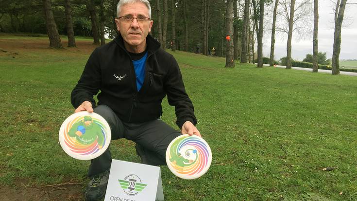 Espainiako Disko Golf txapelketan parte hartuko du asteburuan Mikel Ibarrola doneztebarrak
