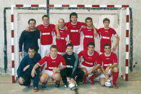 Areto-futboleko ekipoa sortu dute herriko 15 mutil gaztek