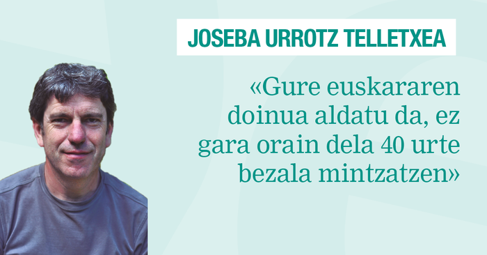 Gure hizkuntza ere aldatu da
