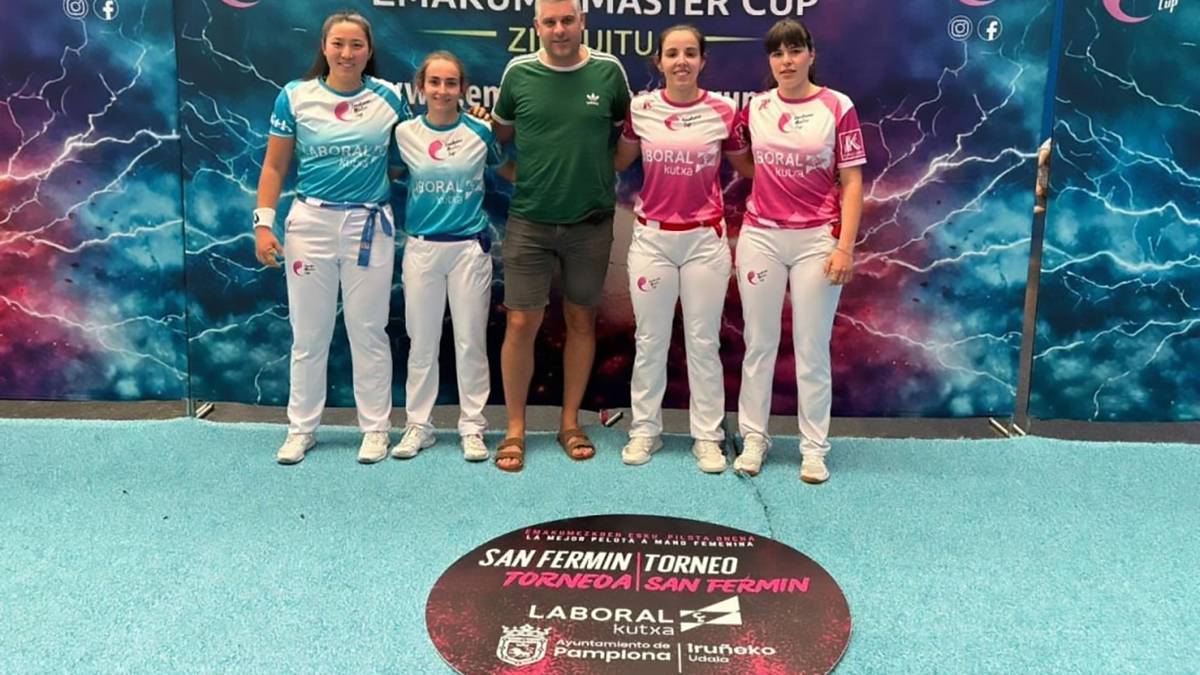 Arrizabalagak eta Nahia Bertiz sunbildarrak partidarik galdu gabe lortu dute San Fermin Torneoko finalerdietarako txartela