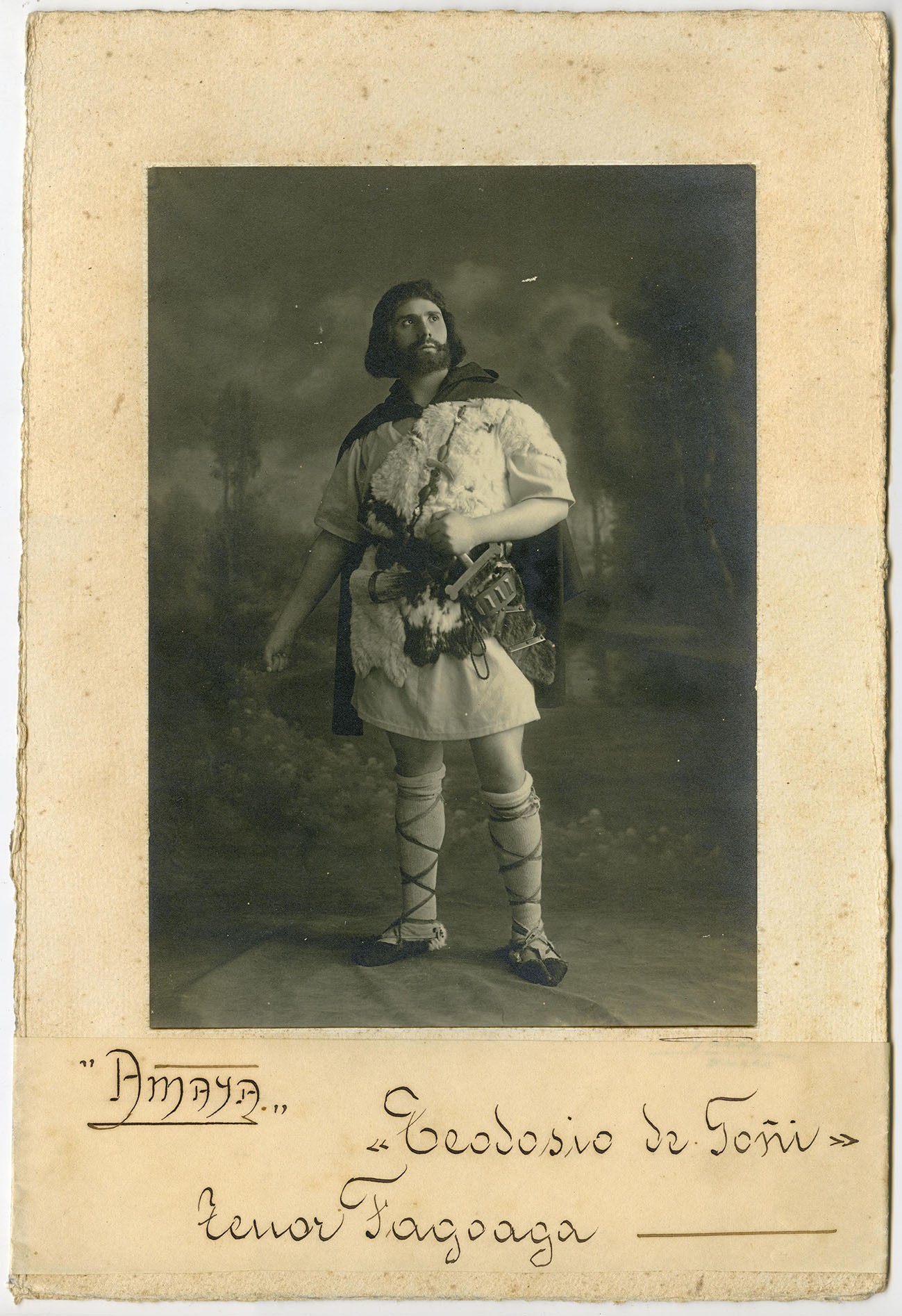 Nafarroako Artxiboan Isidoro Fagoaga Berako tenorearen ondarea ikusgai dago hilabete honetan 