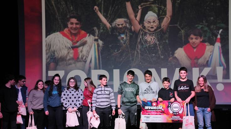 Laugarrenez antolatu da Arnasetik bideosormen lehiaketa