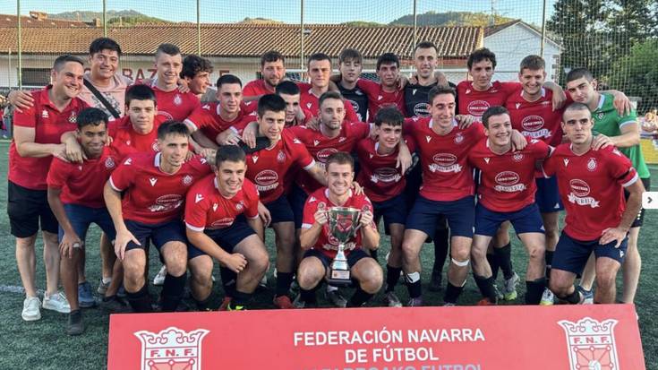 Nafarroako Superkopa irabazi du Baztan Futbol Taldeak