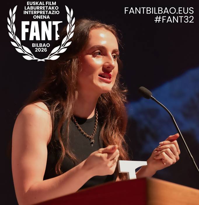 Lorena Mariñelarena sunbildarrak euskal film laburretan interpretazio onenaren saria lortu du Bilboko Fant jaialdian