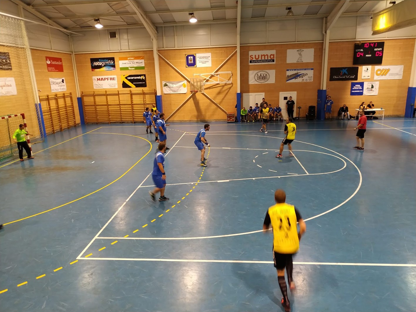 Ligako lehen partida galdu du Erreka eskubaloi talde nagusiak
