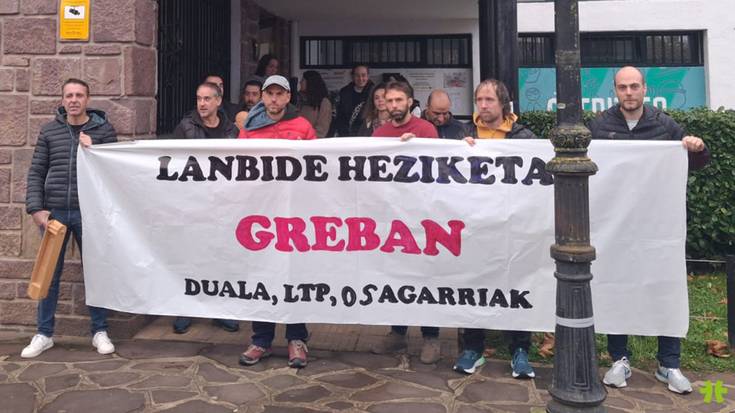 Greba eguna dute gaur Lanbide Heziketan