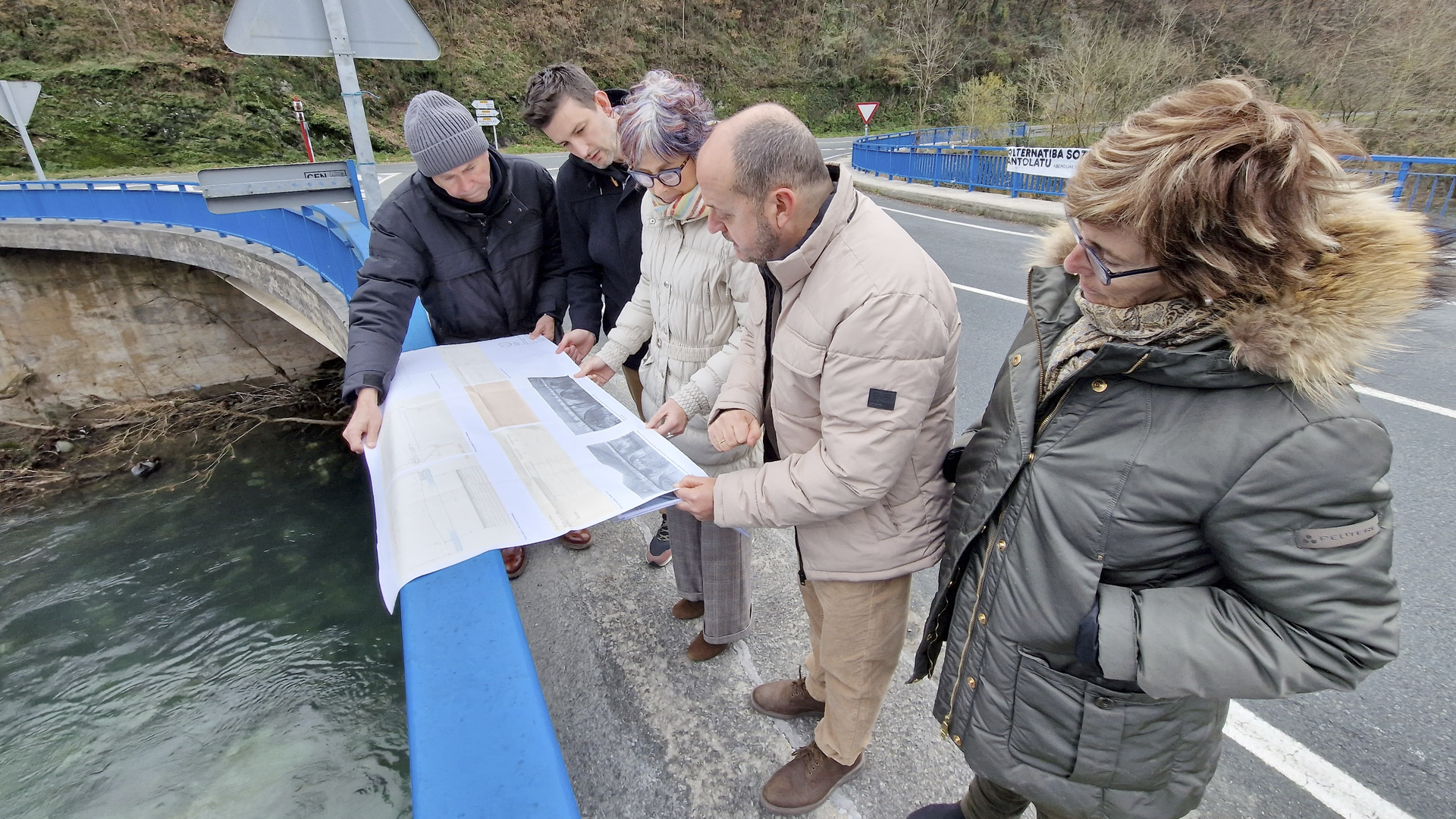 Bereauko Erdi Aroko zubia zaharberritzeko lanak amaitu dituzte