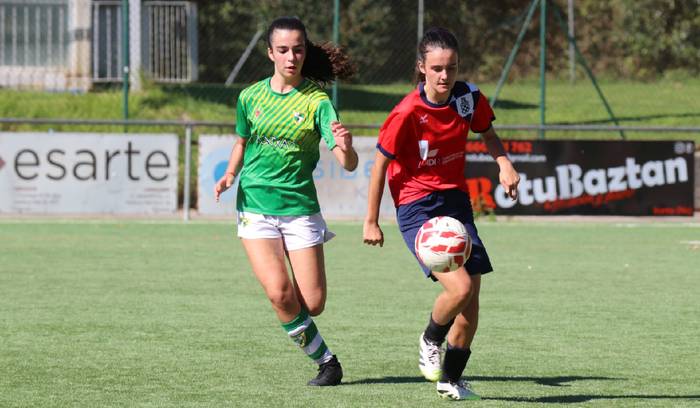 Futbol derbiak jokatuko dituzte Baztan eta Doneztebeko mutil jubenilek, Beti Gazte eta Baztango neska kadeteek eta Aurrera eta Doneztebeko mutiko kadeteek