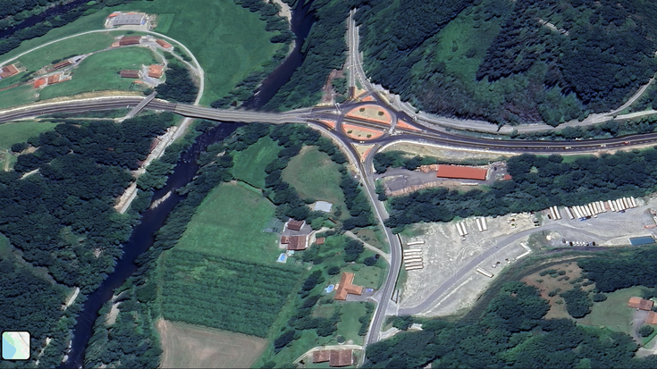 Sunbillan, N-121-A errepideak Beobia inguruan duen biribilgunea kendu eta lotura berriak egiteko proiektua esleitu dute