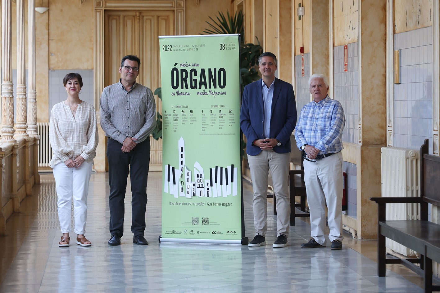 Nafarroako Organorako Musika Zikloaren 38. edizioa Bera eta Etxalarrera ailegatuko da aurten