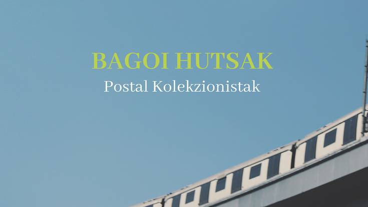 Postal Kolekzionistak taldearen "Bagoi Hutsak" diskaz elean