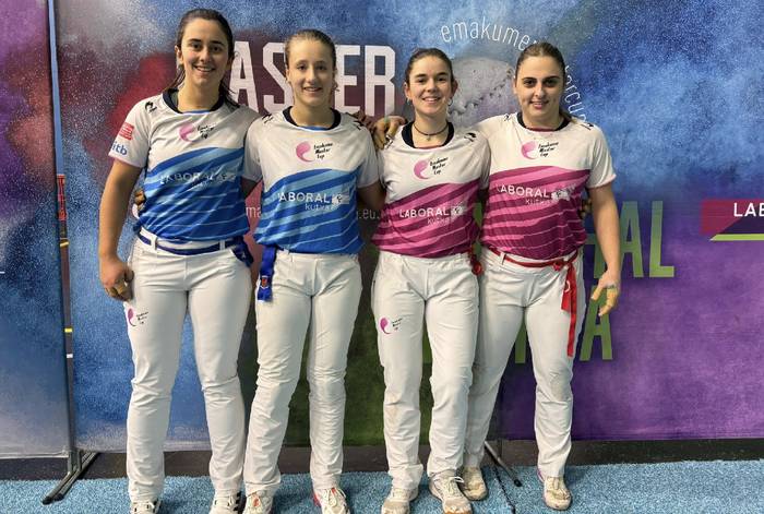 Eskuz binakako txapelketa nagusiko partida zaila izanen du Alize Sagarduik larunbatean Amurrion