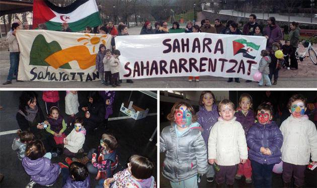 Sahara sahararrentzat dela aldarrikatu dute 
