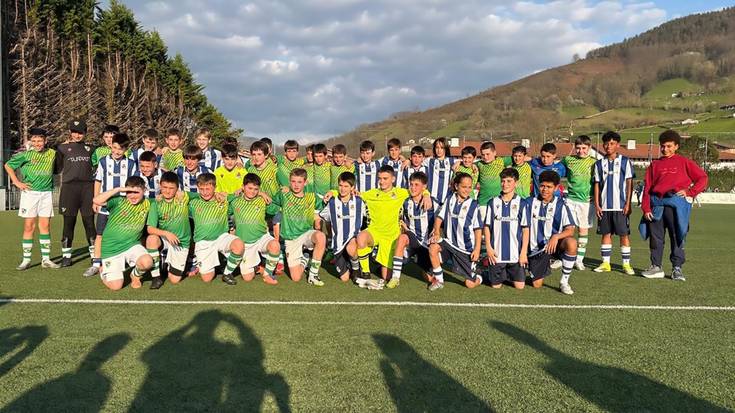 Real Sociedad taldeak irabazi du Lesakan martxoaren 19an jokatutako alebin mailako futbol txapelketa