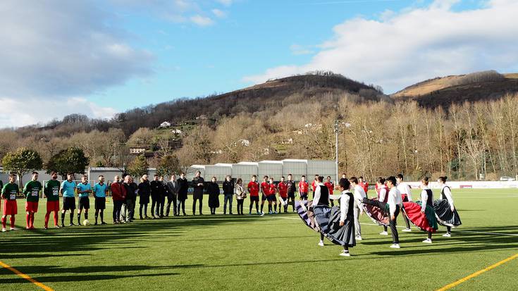 Giltxaurdi berrituaren inaugurazioaren ondotik galdu egin zuen Baztan futbol talde nagusiak