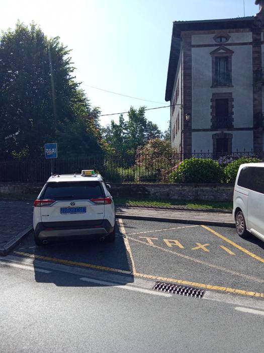 Baztanen taxi aparkalekuetan aparkatzeagatik isuna jarriko dute