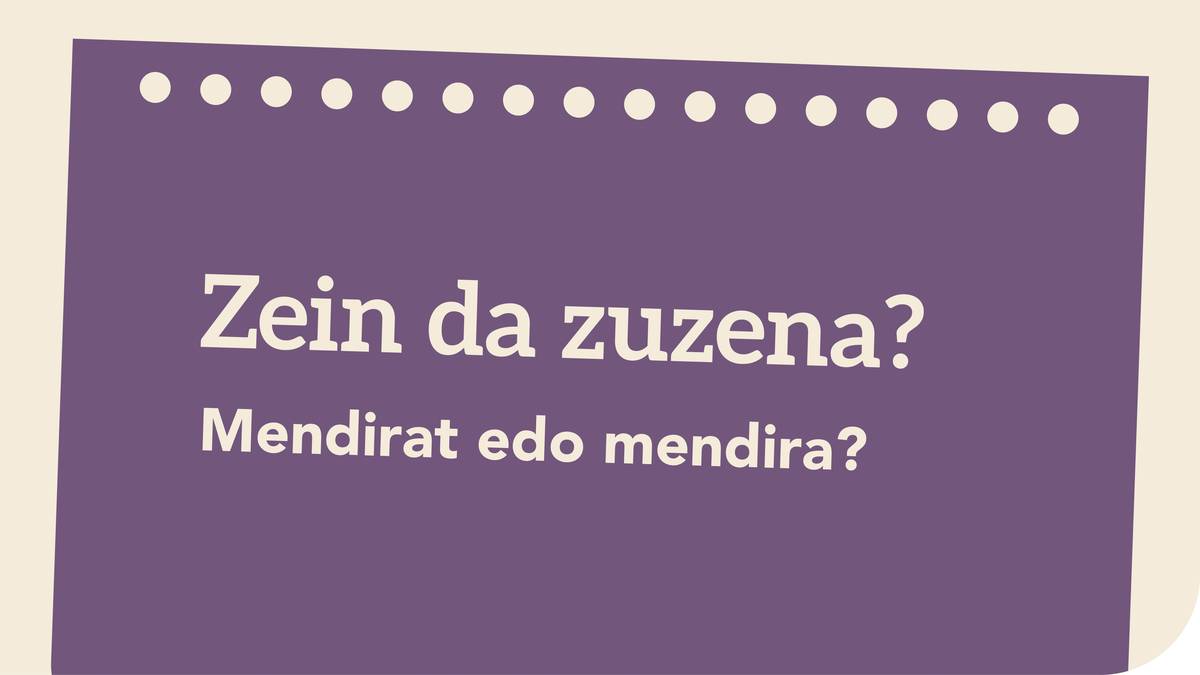 Mendirat edo mendira?