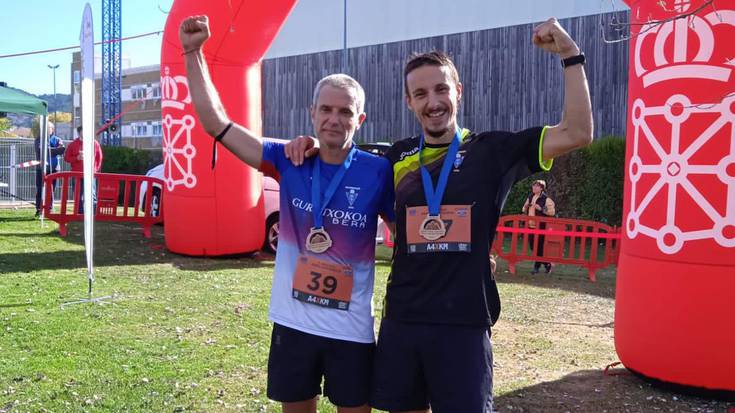 Ibon Erdozain eta Joseba Lasarte beratarrak txapeldun Nafarroako Mendi Lasterketen XII. txapelketan