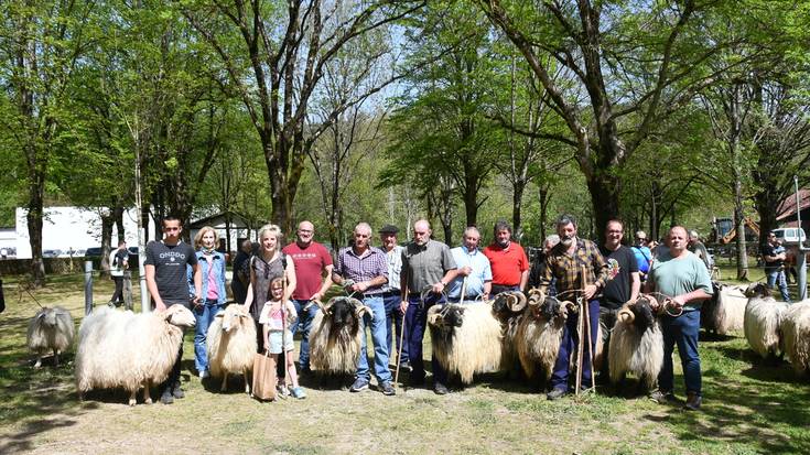 Eguraldi ederra eta jende ugari Elizondoko Udaberriko ferian