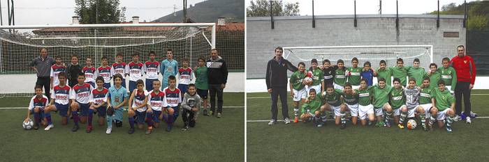 Infantil mailako futbol derbia jokatuko dute Gure Txokoak eta Beti Gaztek