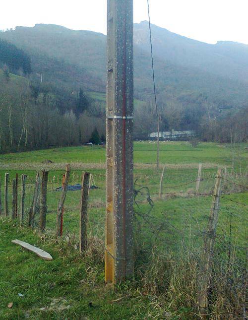 Elektrizitate poste batean izandako akats batek kezka sortu du herrian