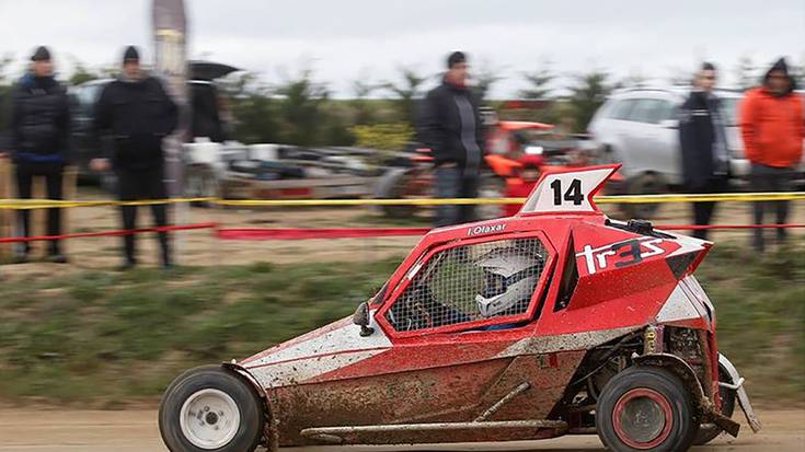 Imanol Vicente etxalartarrak Nafarroako Auto-kros 2020 txapelketa irabazi du