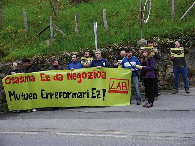 Mutuen erreforma salatu du LABek Beran