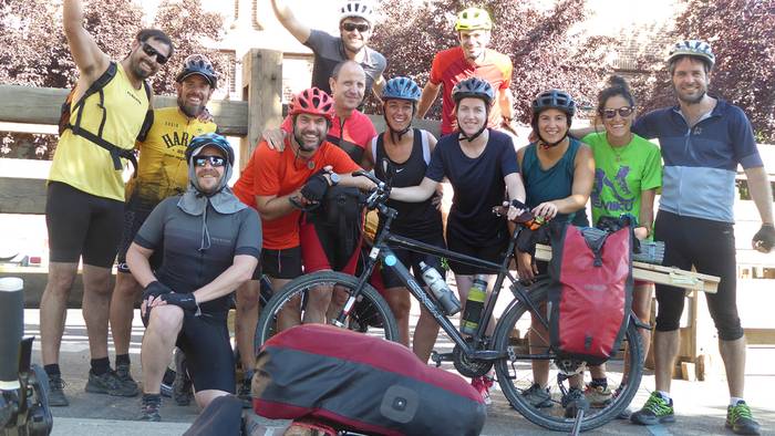 Txalaparta doinuak bizikleta gainean