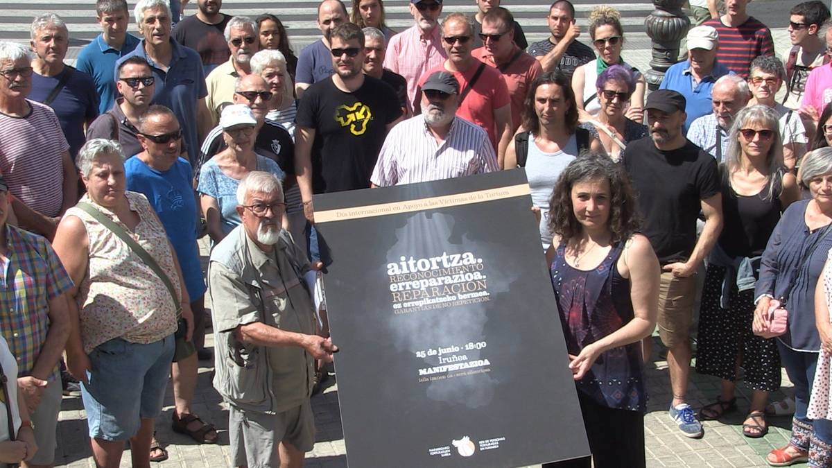 Jose Maria Aleman leitzarrari torturaren biktima izaera aitortu dio Nafarroako Gobernuak