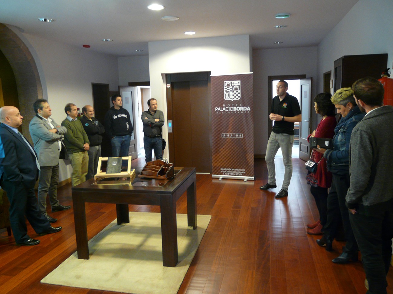 Amaiurko Palacio Borda hotela inauguratu dute urriaren 6an