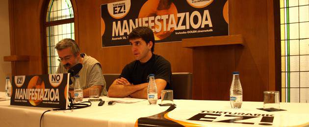 Torturari eta inpunitateari ezetz errateko manifestazioa eginen da larunbatean Iruñean