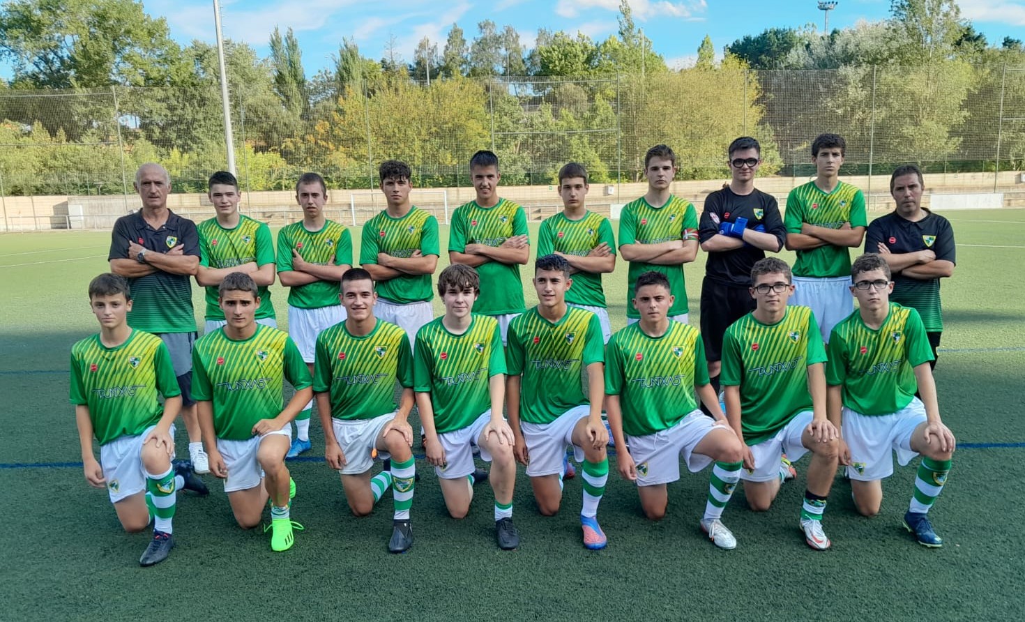 Indartsu ekin dio Preferenteko ibilbideari Leitzako Aurrera futbol taldeak
