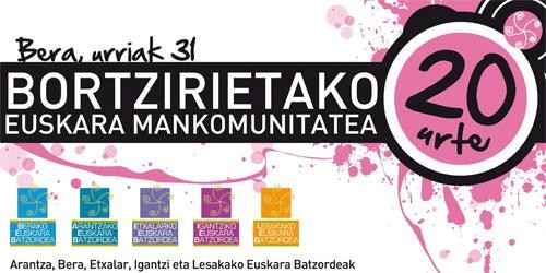 Dena prest dago igandeko Euskara Mankomunitatearen Egunerako