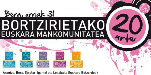 Dena prest dago igandeko Euskara Mankomunitatearen Egunerako