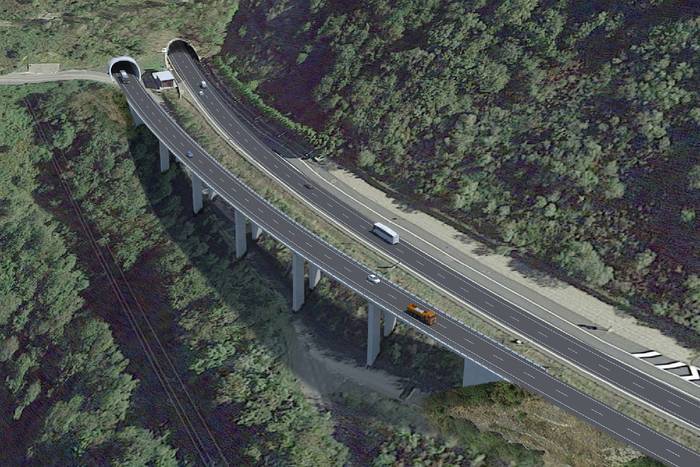Belateko eta Almandozko tunel berrien arteko zatiaren obrak 15,9 milioi euroan esleitu dituzte