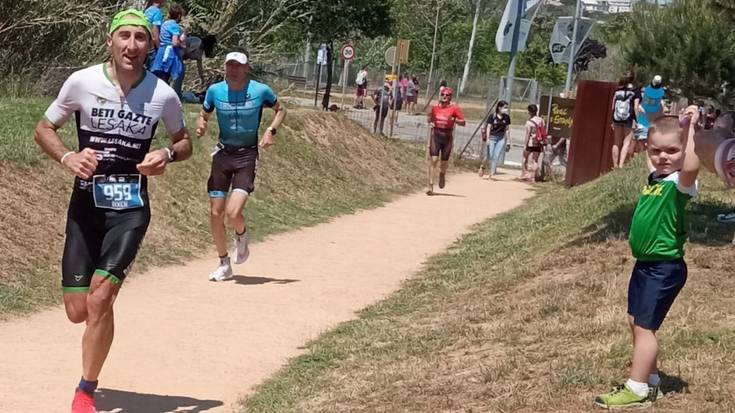 50 urte betetzekotan dela bere 27. Ironman proba osatu du Bixente Igarzabal lesakarrak