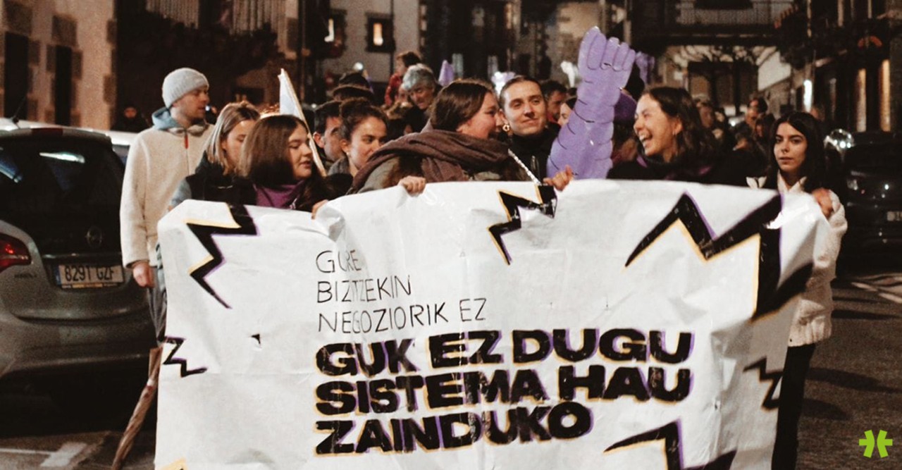 Matxismoa isilarazteko deia eginez hainbat ekitaldi antolatu dituzte Leitzaldean eta Urumealdean