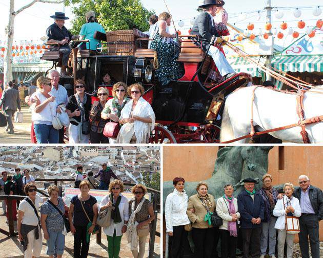 Ia 200 lagun Andaluziako bidaian 