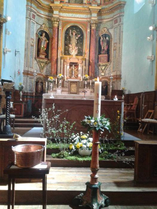 Larunbat Santuko elizkizuna eta emakumeen afaria 