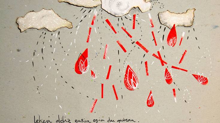 Itsasotik Gazara: lehenbiziko ilustrazioa
