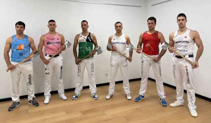 Euskal Herriko lehen mailako aizkolarien txapela jokoan izanen da igande eguerdian Azkoitian