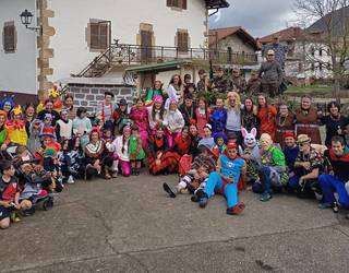 Beintza-Labaienen ere inauteak dituzte ortziralean eta larunbatean