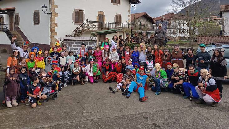 Beintza-Labaienen ere inauteak dituzte ortziralean eta larunbatean