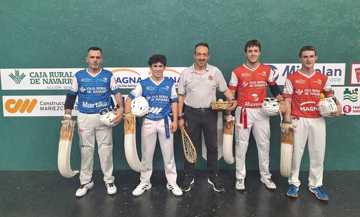 Zeberio II.ak eta Mitxeok eta Iturregik eta Mikelarenak lortu dituzte finalerako lehenbiziko txartelak