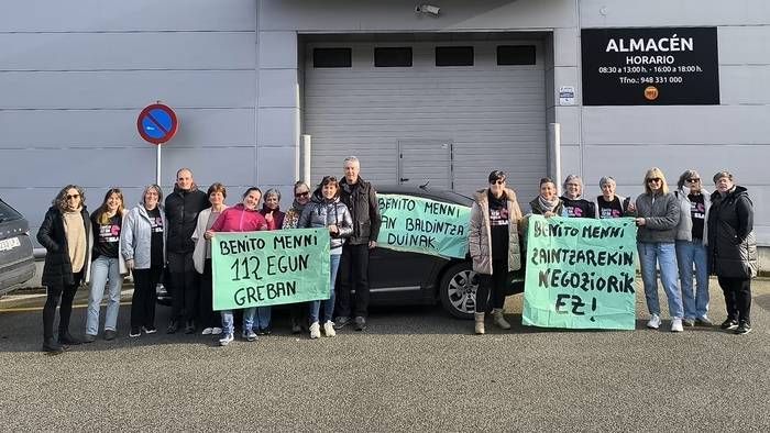 [ARGAZKIAK] Baztandik atera eta Arrera ailegatu dira gaur Benito Menniko langileen eskariak