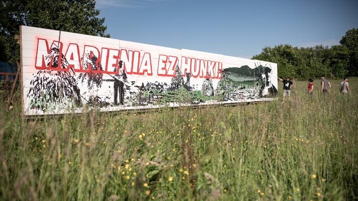 Laborantza lurrak babesteko barazki landaketa Kanbon
